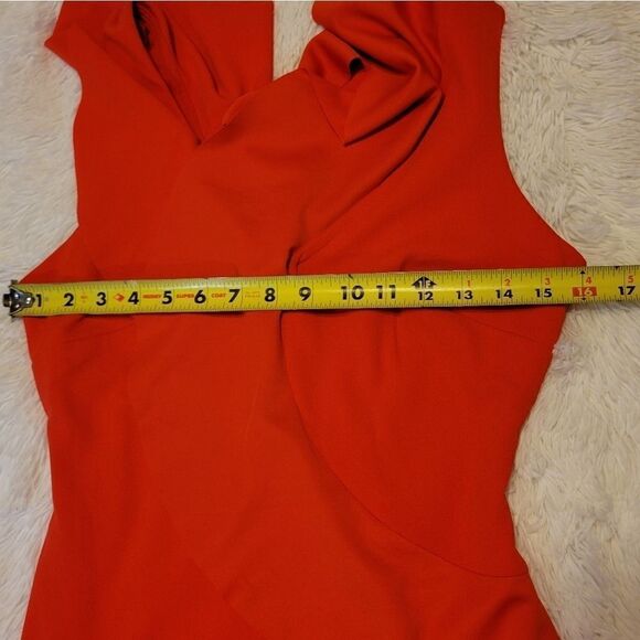 Alexia Admor Asymmetric Ruffle Sheath Dress - Picture 8 of 9